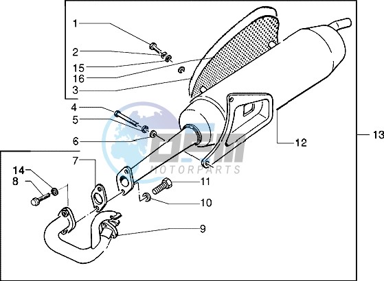 Catalytic silencer