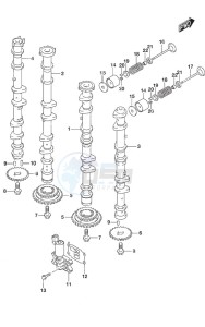 DF 300AP drawing Camshaft