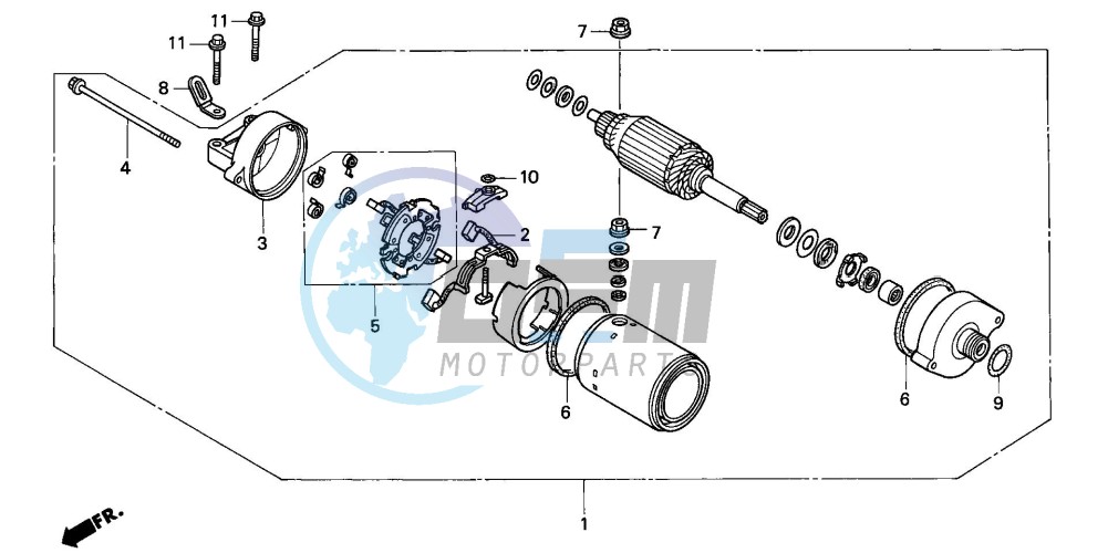 STARTING MOTOR