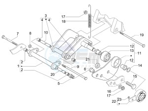 Nexus 250 e3 drawing Swinging arm