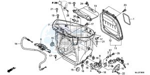 NC750SAE NC750SA ED drawing LUGGAGE BOX