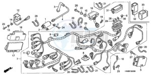 TRX680FA9 Australia - (U) drawing WIRE HARNESS