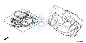 CB650FE CB650F 2ED - (2ED) drawing GASKET KIT B