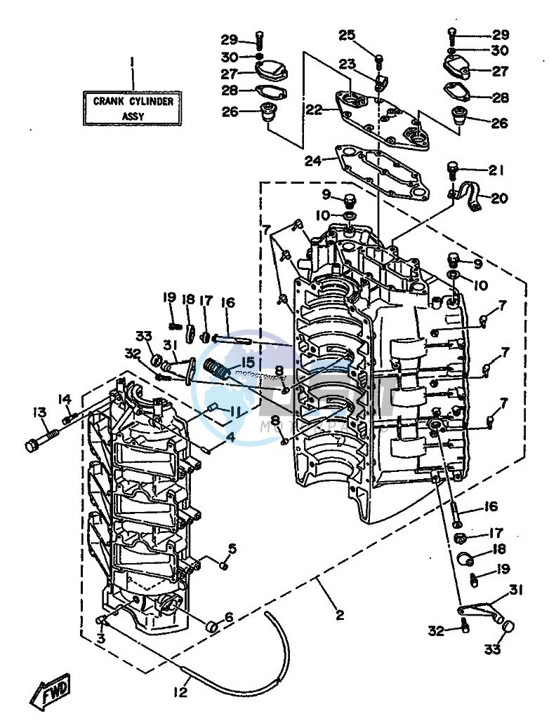 CYLINDER--CRANKCASE-1