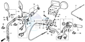 VT600C drawing SWITCH/CABLE (2)