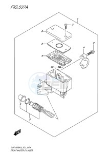 GSF-1250S ABS BANDIT EU drawing FRONT MASTER CYLINDER