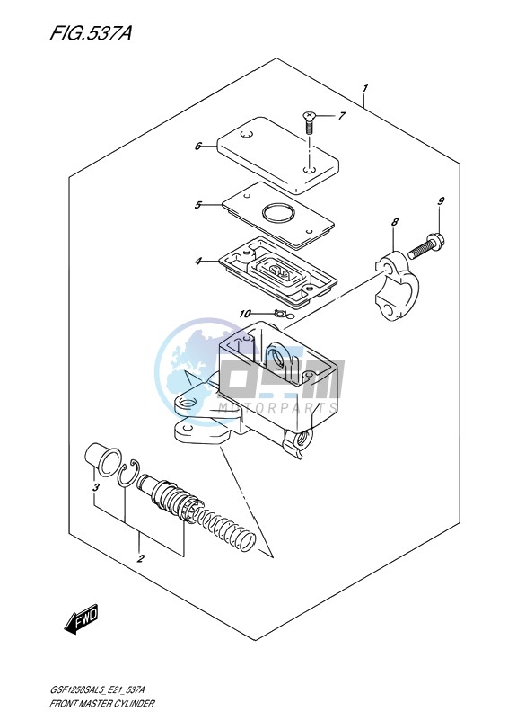 FRONT MASTER CYLINDER