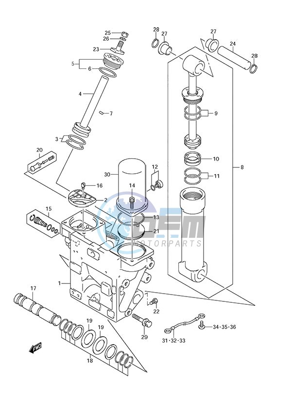 Trim Cylinder