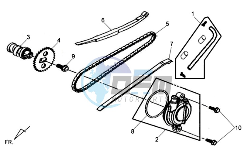 CHAIN / CHAIN TENSIONER