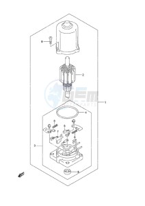 DF 40A drawing PTT Motor