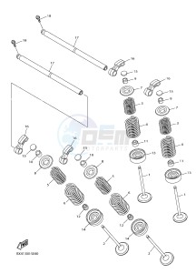 YZF-R1M 998 R6 (2KSL) drawing VALVE