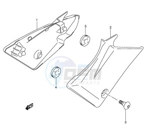 SV650 (E2) drawing FRAME COVER