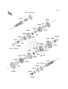 VN 1500 N [VULCAN 1500 CLASSIC] (N4) N4 drawing TRANSMISSION