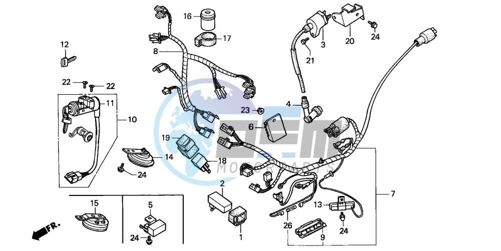 WIRE HARNESS/ IGNITION COIL