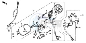 VT600CD 400 drawing METER