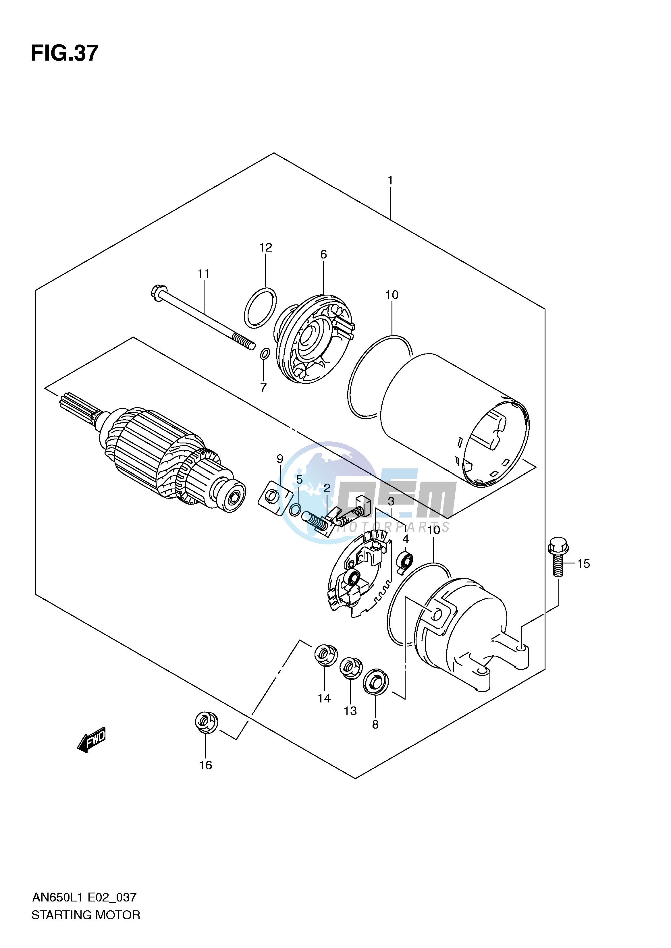 STARTING MOTOR