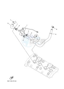 MTN1000 MTN-1000 MT-10 (B67G) drawing AIR INDUCTION SYSTEM