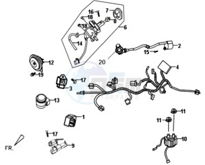 FIDDLE II 50 drawing WIRING HARNASS