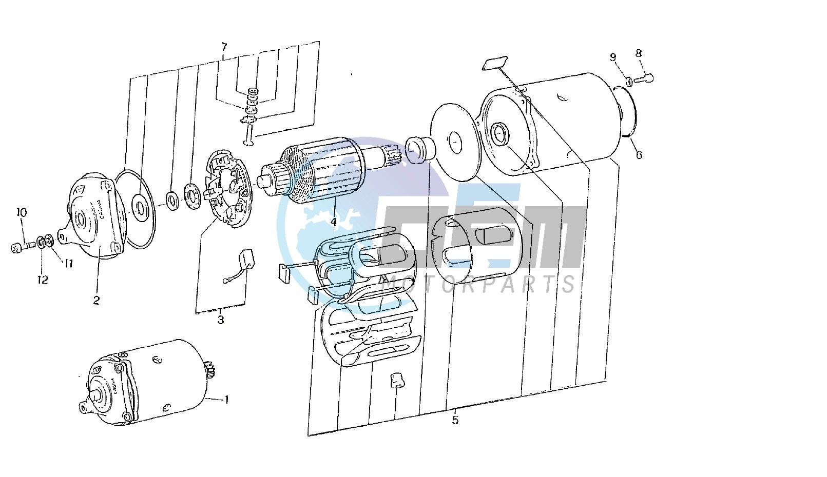 STARTING MOTOR