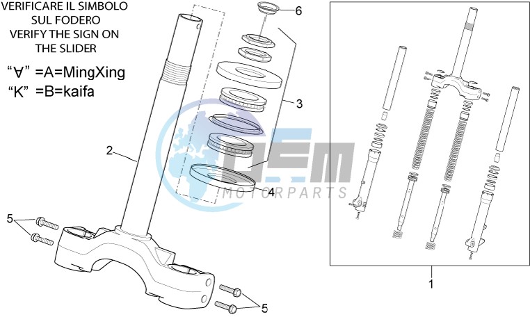 Front fork I