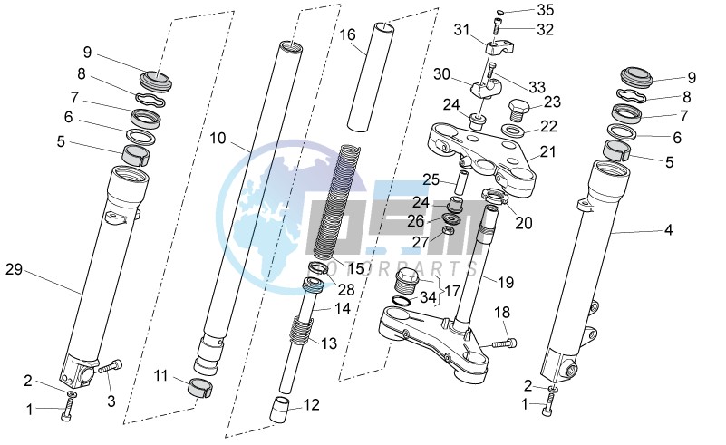 Front fork II