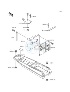 JS 550 C [550 SX] (C1-C5) [550 SX] drawing HULL FITTINGS