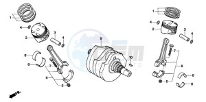 NT700V drawing CRANKSHAFT/PISTON