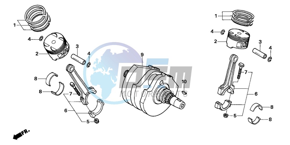 CRANKSHAFT/PISTON