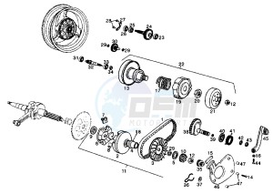 ATLANTIS - 50 cc drawing CLUTCH