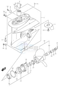 DF 30A drawing Gear Case