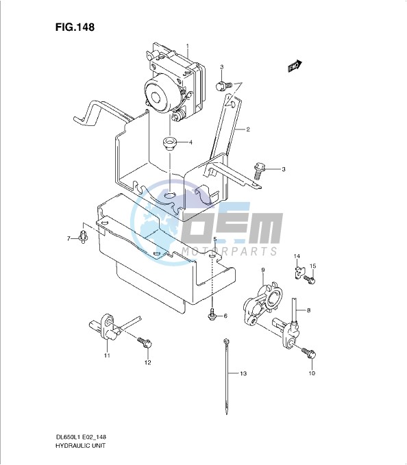 HYDRAULIC UNIT (DL650AUEL1 E19)