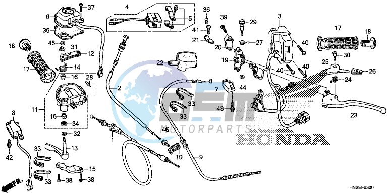 HANDLE LEVER/ SWITCH/ CABLE