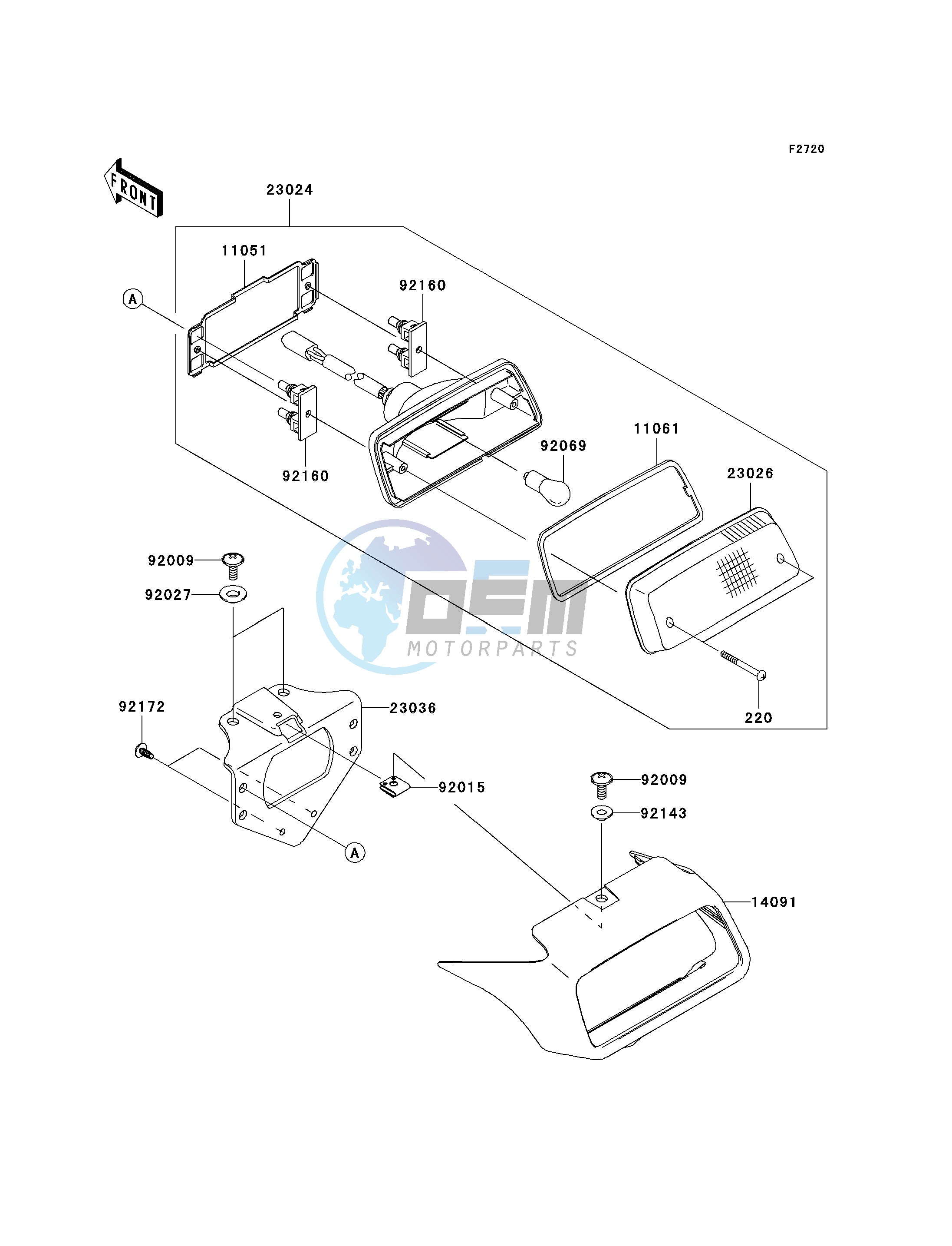 TAILLIGHT-- S- -