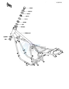 KZ 440 A [LTD] (A2-A4) [LTD] drawing FRAME -- 81-83 A2_A3_A4- -