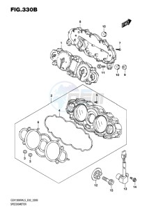 GSX-1300R ABS HAYABUSA EU drawing SPEEDOMETER