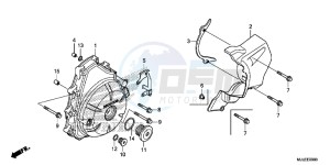 NC750SDE NC750SD Europe Direct - (ED) drawing A.C. GENERATOR COVER