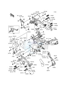 ER-6F_ABS EX650FGF XX (EU ME A(FRICA) drawing Footrests