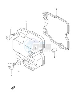 AN250 (E2) Burgman drawing CYLINDER HEAD COVER