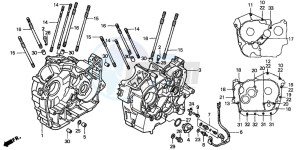 VT1100D2 drawing CRANKCASE