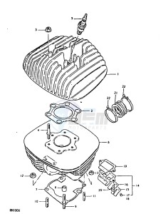 RM100 (N-T-X) drawing CYLINDER