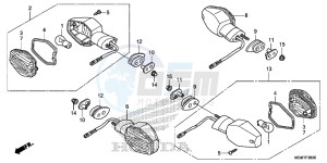 CB600FD Hornet 3ED drawing WINKER