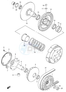 AN400 (E2) Burgman drawing TRANSMISSION (1)