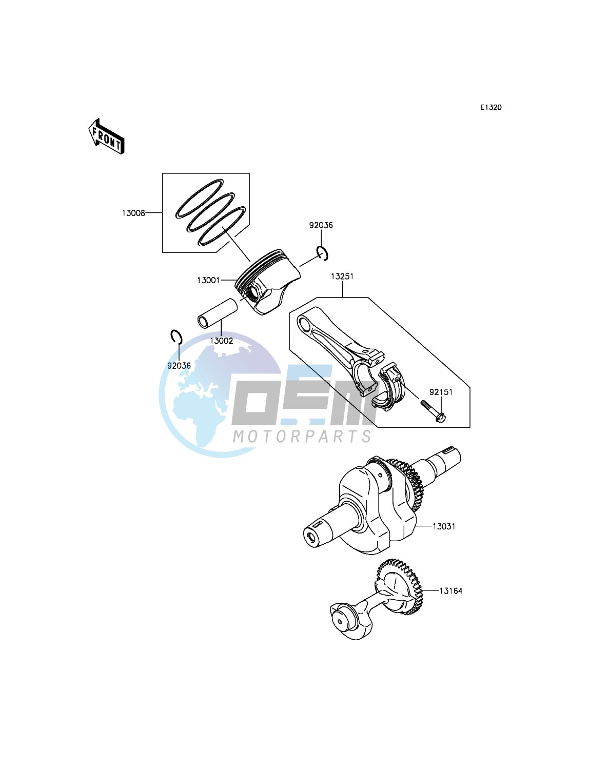 Crankshaft/Piston(s)