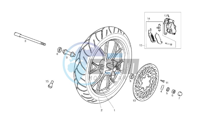 Front wheel