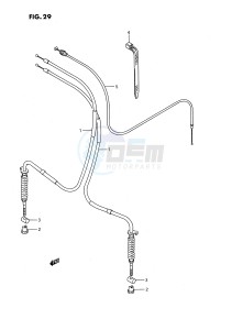 LT80 (P28) drawing CONTROL CABLE