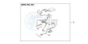 NT650V drawing HEADSET KIT