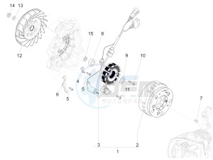 946 125 4T 3V ABS ARMANI (EMEA, APAC) drawing Flywheel magneto