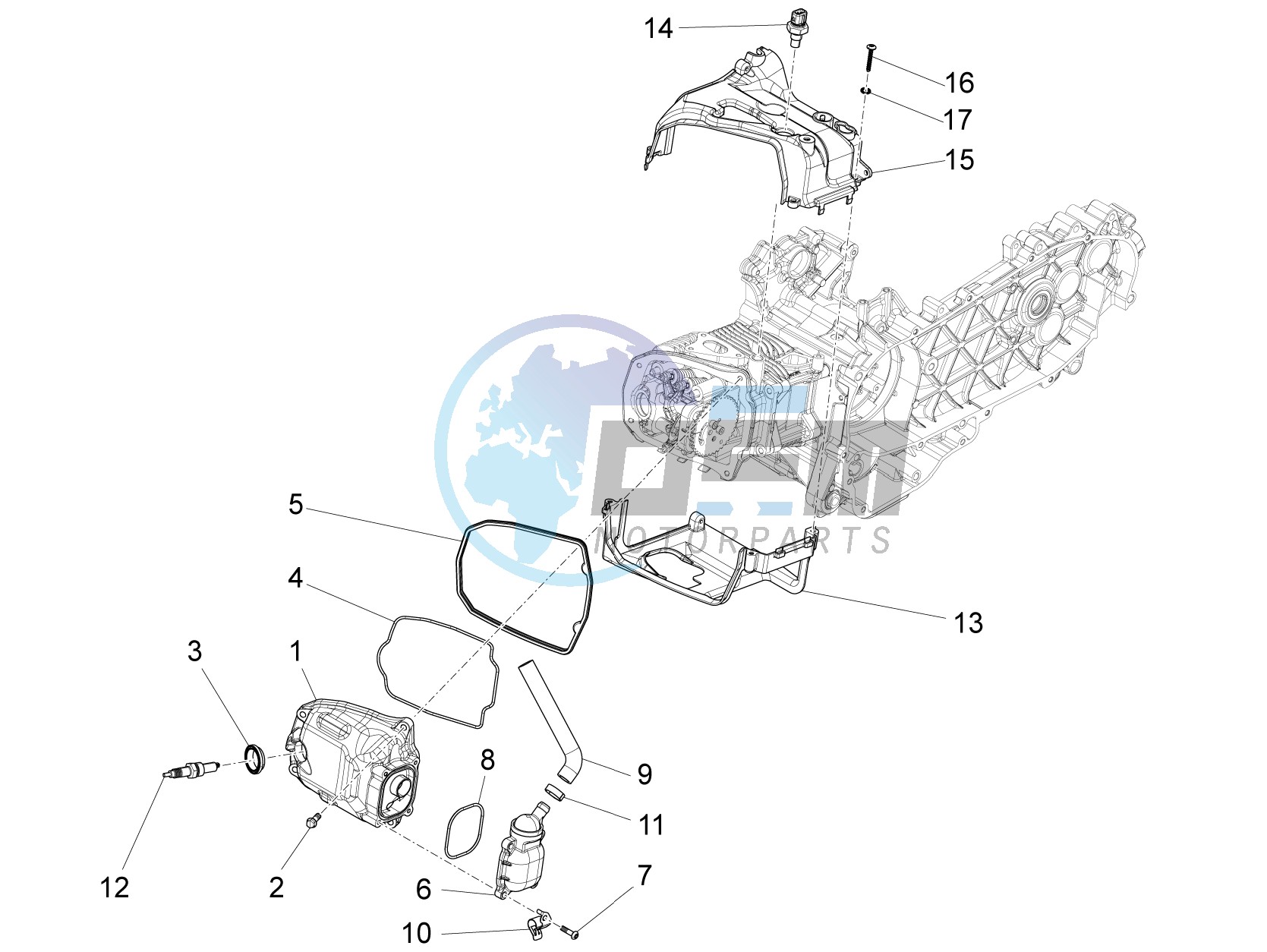 Cylinder head cover