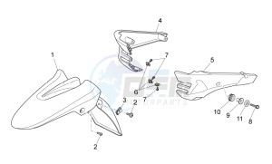 Breva V IE 850 drawing Front mud.-Pillar