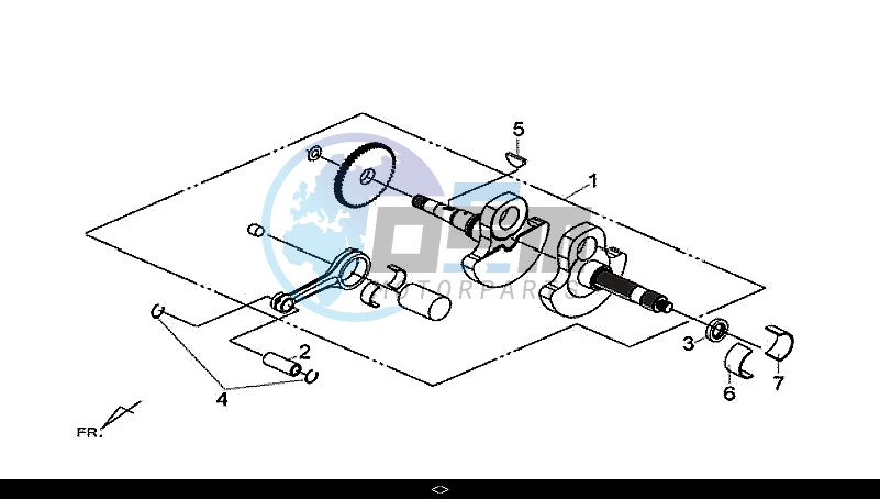 CRANK SHAFT COMP